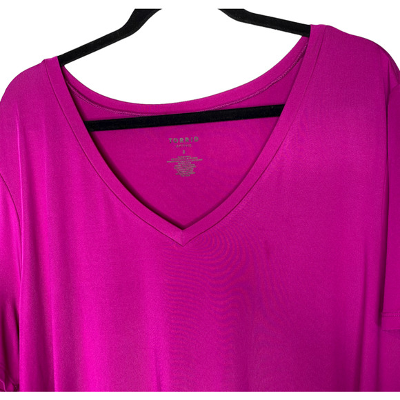 Torrid Active Top - Fuchsia Size 3 - Picture 3 of 7